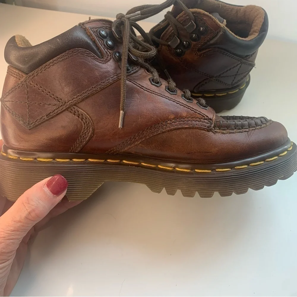 Dr. Martens Vintage 90’s Made In England Air Wair Chunky Shoes